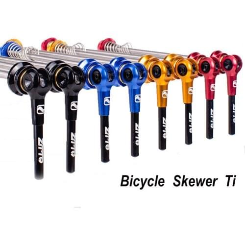 ZTTO MTB Road Bicycle Quick Release Skewer Levers Set Bike Front Rear Wheel Hub Quick Release Skewer Levers Set Bike Front Rear