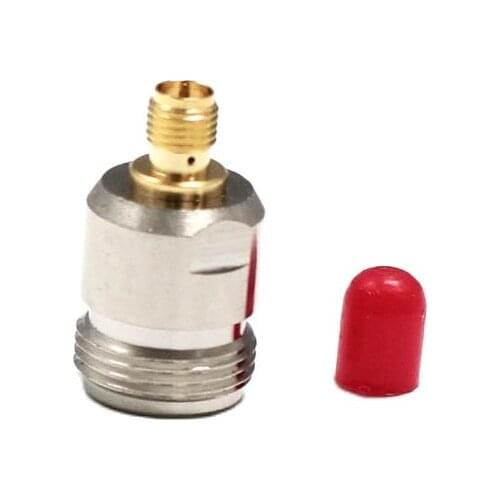 1PC WIFI antenna adapter N Female Jack to RP-SMA Female Jack RF Coax convertor Straight Nickelplated NEW