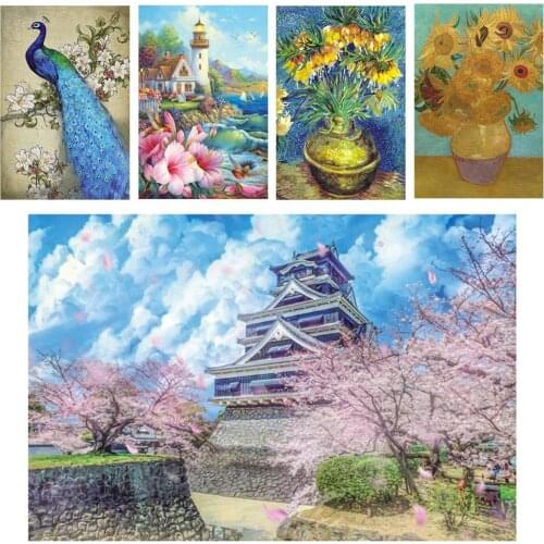 150Pcs/Set Mini Sunrise Jigsaw Puzzles with Tube Bottle Blueprint Education Toy