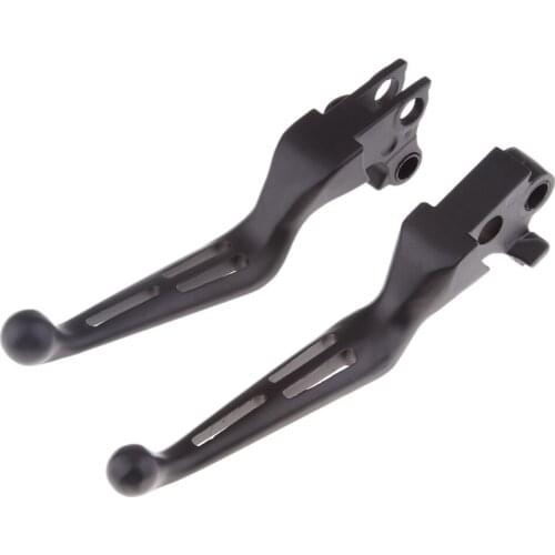 2Pcs Brake Clutch Hand Levers Handle for Harley Dyna Touring 96-07 Easy to Install