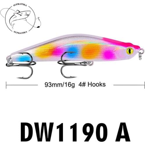 3D Eyes Artificial Plastic Hard Bait Anti-corrosion Swimbait Wobbler Bionic Bait Bass 4# 5pcs 16g/9.3cm With Sharp Hook Swimming