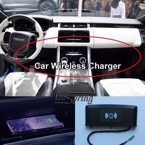 Car Wireless Charger for Range Rover sport wireless charging standard WPC Qi 1.2