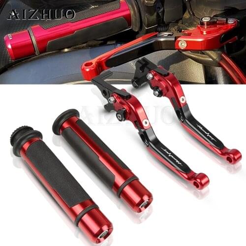 CNC Motorcycle Adjustable Brake Clutch Levers For Honda CB600F HORNET CB 600 F 2098-2006 Handle Grips