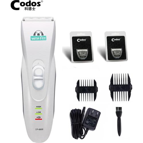 Codos CP6800 Rechargeable Cat Dog Hair Trimmer Electrical Pet Hair Clipper Remover Cutter Grooming Dog Hair Cut Machine
