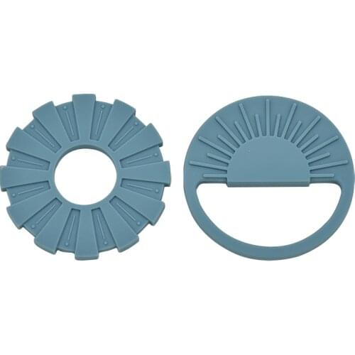 BPA-Free Baby Silicone Teether Food Grade Silicone Chewing Teether Toy Eco-Friendly Baby Care Pacifier Gift Accessories