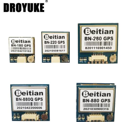Droyuke Beitian BN-880 BN880 Flight Controller GPS Module Dual Module Compass With Cable for Airplane Multirotor FPV Drone