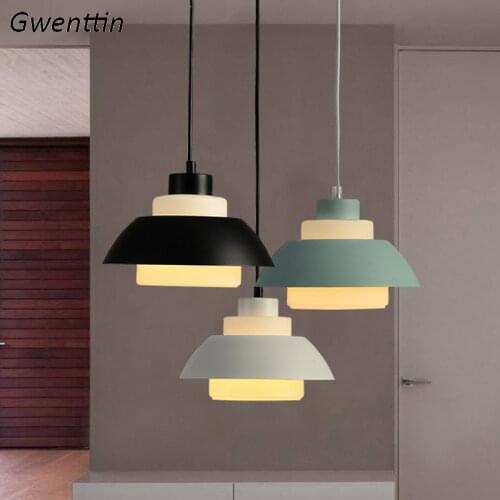 Kitchen Island Pendant Lights Restaurant Dining Room Furniture Nordic Home Lighting Decor Modern Chandelier Ceiling Hanging Lamp