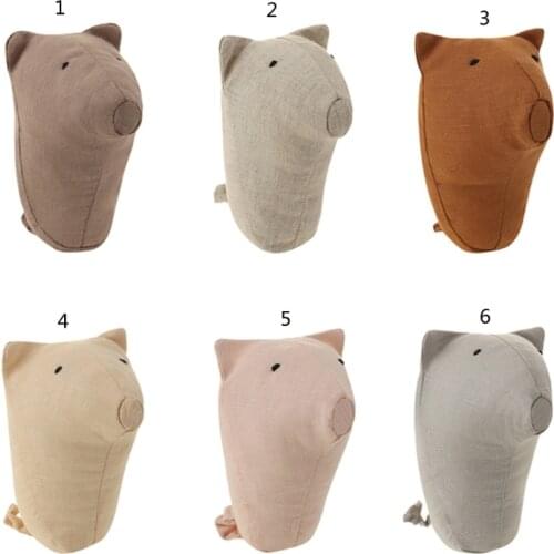 Newborn Cartoon Baby Boy Girl Rattles Infant Animal Hand Bell Kid Plush Toy Development Gifts Toddler Baby Toys