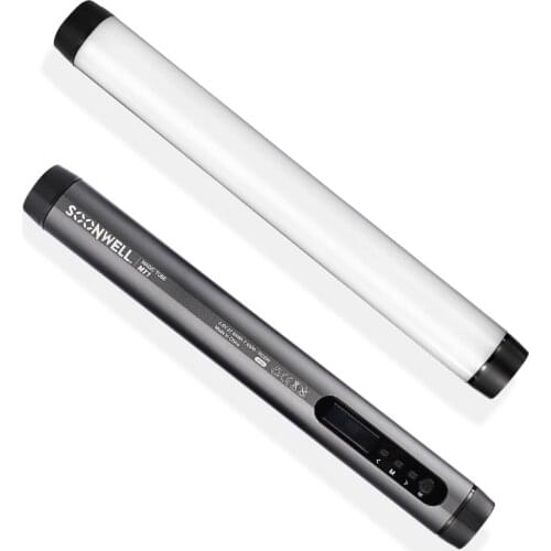 Soonwell MT1 Portable Handheld Photography Lighting LED RGB soft light Tube Stick Android Phone APP control waterproof
