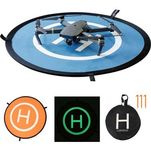 Universal Landing Pad For DJI Mavic pro Portable Foldable Glow in Dark Land Pad for Air pro Phantom 4 pro All RC Racing Gadget