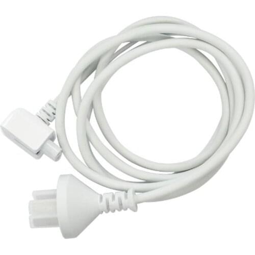 1.8M 1 PCS Power Extension Cable Cord For Apple MacBook Pro Air AC Wall Charger Adapter White EU/UK/US/AU
