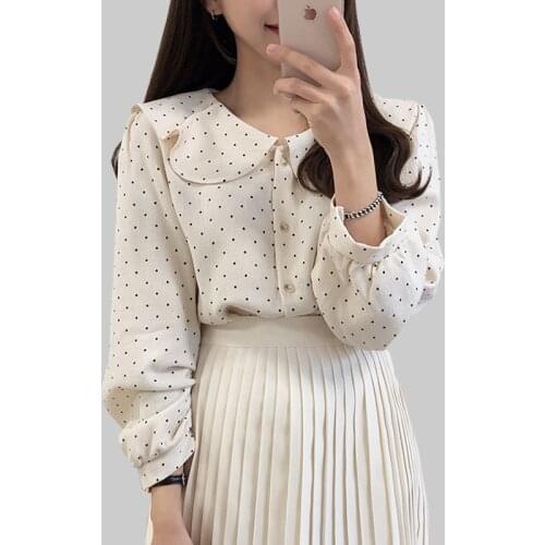 Женские рубашки с рюшами Shintimes China At AliExpress