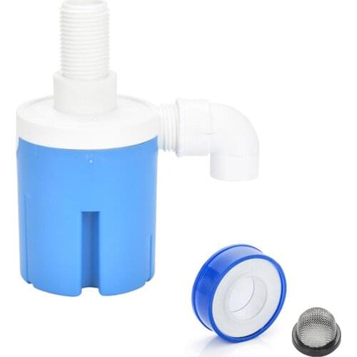 1/2" Built-in Automatic Water Level Control Valve Float Valve Tank Side-Entry Embedded Valve For Swimming Pool Fish Tank