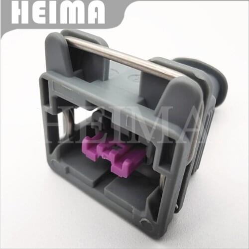 10/20/30 sets Delphi 3.5mm 2 pin female gray waterproof Nozzle Ignition Coil plug Water Temperature auto connector 240PC02S8001