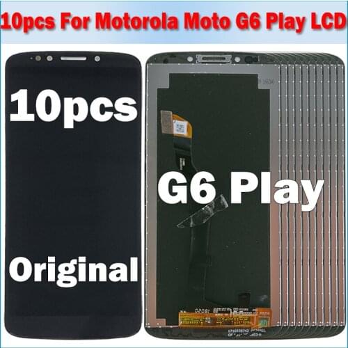 10 pcs/lot 100% Test LCD For Motorola Moto G6 Play Display Touch Screen XT1922-1 XT1922-3 XT1922-4 Digitizer G6 Play XT1922 LCD