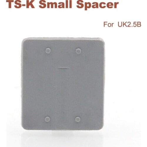 100pcs Universal terminals small spacer TS-K Din rail terminal block UK2.5B accessories Clapboard spacers UK series small insert
