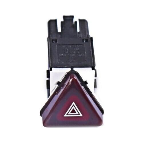 1K0953509A 18G953509 For VolksWagen Jetta Golf GTI MK5 2004-2009 Rabbit Red Hazard Warning Flash Switch Button