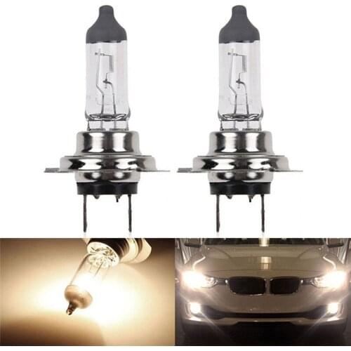 2Pcs Super White High Quality Low Consumption Durable Secure H7 100W LED Halogen Car Driving Headlight Fog Light Bulbs 12V#74367