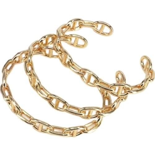 5Pcs Gold Color Bangle For Women Minimalist Charm Bracelets & Bangles Mujer Femme Jewelry NEW Jewelry Gift