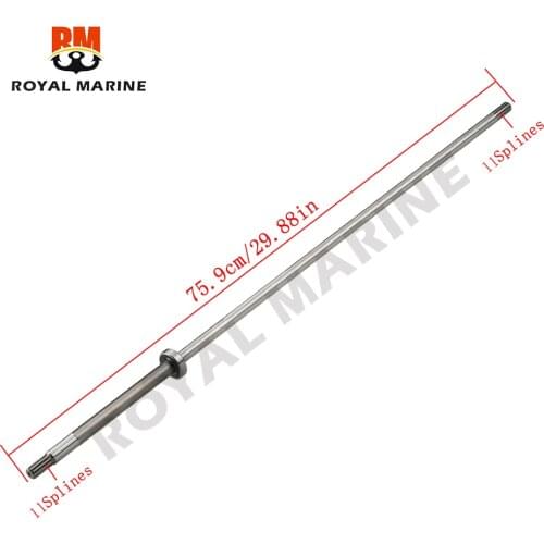 57100-93902 Driver Shaft Long For Suzuki 2 Stroke DT9.9 DT15 Outboard Motor Aftermarket Same As 57100-93901 57100-93900