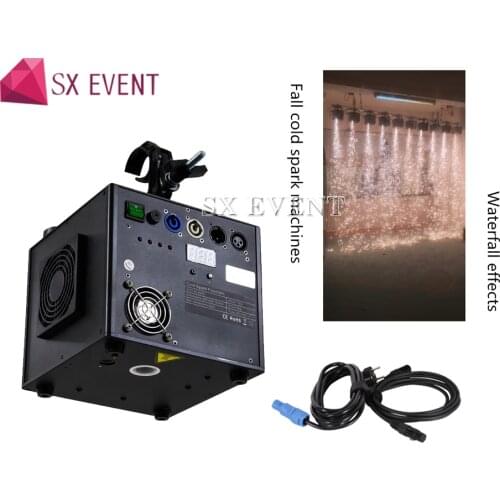650w Fall cold fountain sparkler machines wireless control cold spark fireworks machine