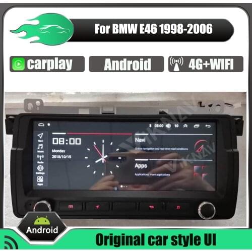 2 Din Android touch screen car radio For BMW E46 1998-2006 car stereo recorder multimedia player GPS navigation head unit