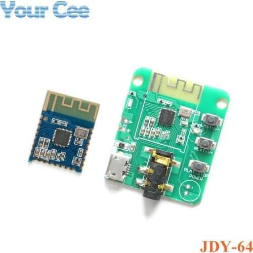 JDY-64 Bluetooth Module Bluetooth Stereo Audio Board Module Low Power Lossless Micro Port Power Amplifier Board