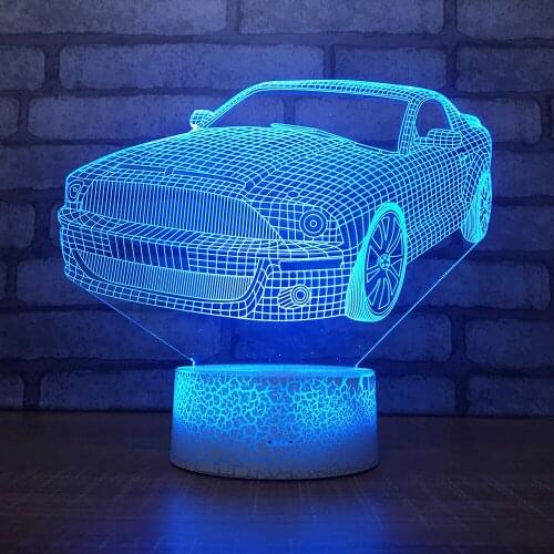 Creative Products 3d Night Acrylic Led Lights Cartoon Bedroom Table Lamps For Living Room Christmas decorations gift for baby