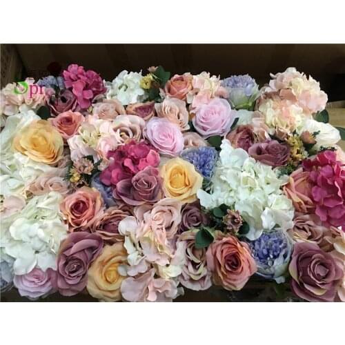 SPR Cheap artificial Silk Flowers Wall Wedding Bckdrops For Wedding Decoration