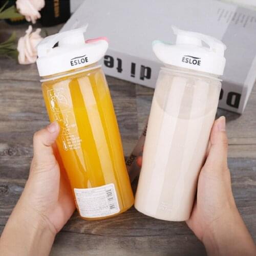 New Simple And Exquisite Plastic Bottle Sharing Cup Outdoor Sports Water Cup Fashion Creative Gift Water Bottle