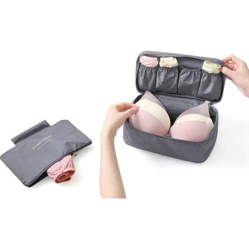 New 7 colors storage bag multi-function underwear bra portable travel wash finishing package