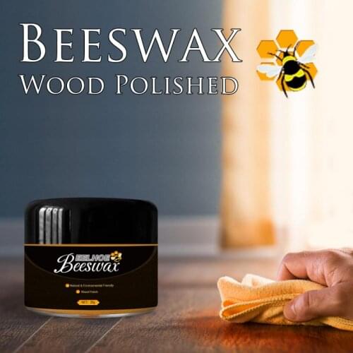 Wood Seasoning Beewax 100%Beewax Wood Care Wax Furniture Care Wax All-Purpose Cleaner Hoem Wood Floor Remove Grease Wood Polish