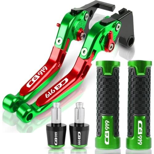 CB919 LOGO FOR HONDA CB919cb900f hornet 2001-2008 cb 919 Accessories Folding Extendable Adjustable Brake Clutch Levers Handlebar