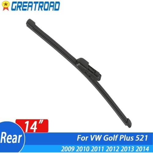Wiper 14" Rear Wiper Blade For VW Golf Plus 521 2009 2010 2011 2012 2013 2014 Windshield Windscreen Rear Window