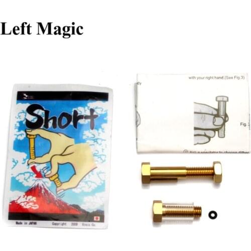 Screws Short By Kreis Magic Magic Tricks Props Close Up Street Stage Accessories Illusion Gimmick Fun
