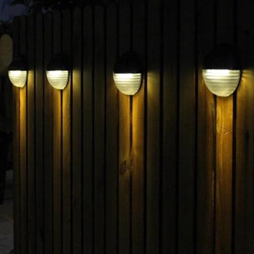 6 Led Solar Light Outdoor Garden Solar Wall Lamp/Solar Street Light Waterproof Solar Powered/Solar Led Lights Bulb