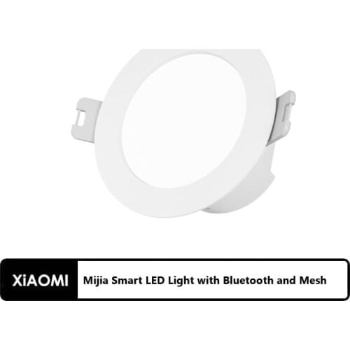 Xiaomi Mijia Smart LED Light with Bluetooth and Mesh, Controlled by Voice Remote Control, Adjust Color Temperature, Smart LED
