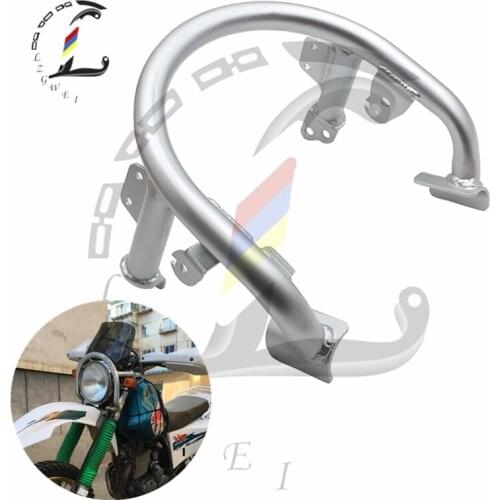 Motorcycle Front Headlight Guard For Yamaha TTR250 TTR 250 Head Light Guard Upper Fairing Stay Light Lamp Crash Protector Guard