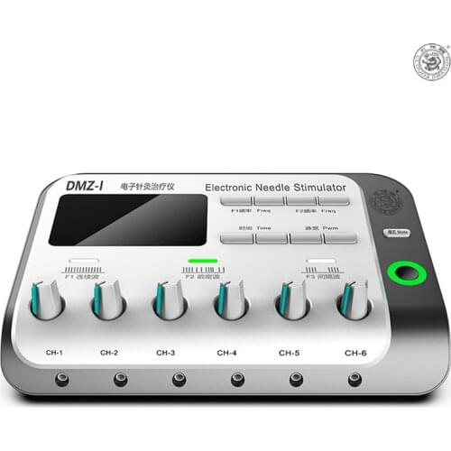 6 Output Advanced Digital Electrical Acupuncture Needle Muscle Stimulator Health Relax Electroacupuncture Patch Massager Device