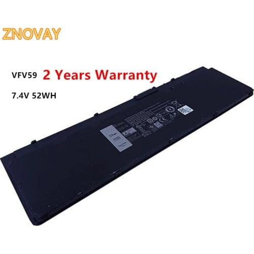 7.4V 52WH VFV59 Laptop Battery for Dell Latitude E7240 E7250 Series Notebook GVD76 WD52H