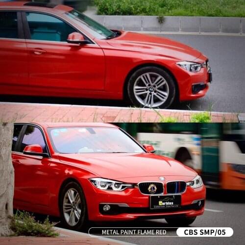 Many Color 1.52*18m Size Roll Metal Paint Red Auto Vinyl Film For Car Decoration Vinyl Car Wrap