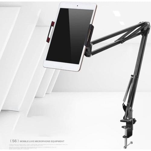 Cell Phone Holder Lazy 360 degrees Phone Clip Long flexible Holder Clamp for Bed Desk Universal Phone Stand