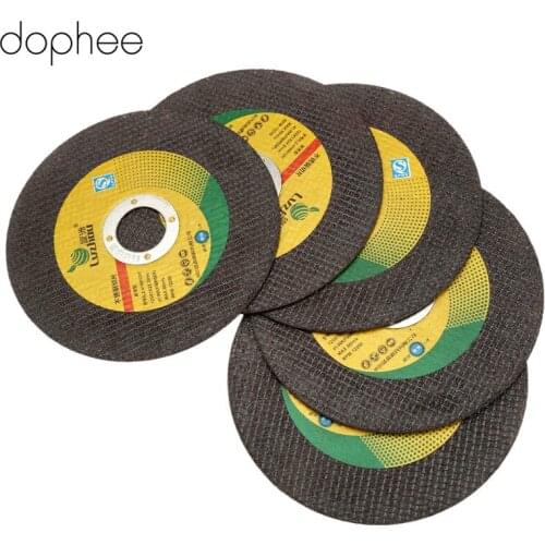 Dophee 125mm Dremel Accesories Cutting Disc Ultra-thin Resin Grinding Wheel Cut Off Cutter Abrasive Disc for Dremel Tool 5PCS