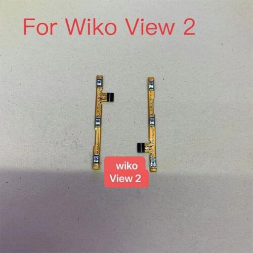1PCS For Wiko View 2 Power Volume Button Flex Cable Side Key Switch ON OFF Control Button Repair Part