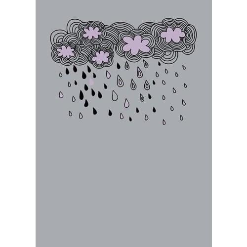 LIFE MAGIC BOX Backgrounds Tapis Vinyl Cloud Rain Cute Baby Shower Backdrops