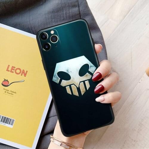 Bleach manga Logo emblem anime For iPhone se 6 6s 7 8 plus x xr xs 11 pro max soft silicone phone case cover shell