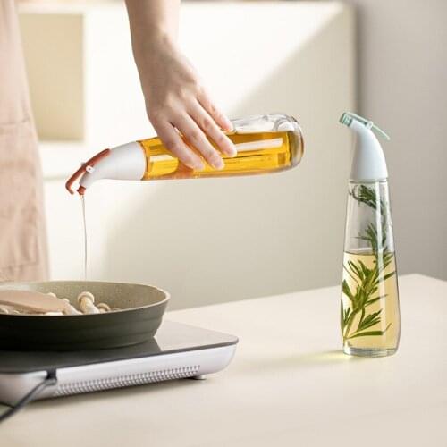 Transparent Oil Pot Kitchen Accessories Cooking Tools Glass Bottle Cooking Wine Soy Sauce Vinegar Seasoning Bottle