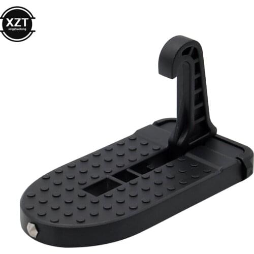 Foldable Car Vehicle Folding Stepping Ladder Foot Pegs Easy Access to Car Rooftop With Safety Hammer For Jeep Car SUV
