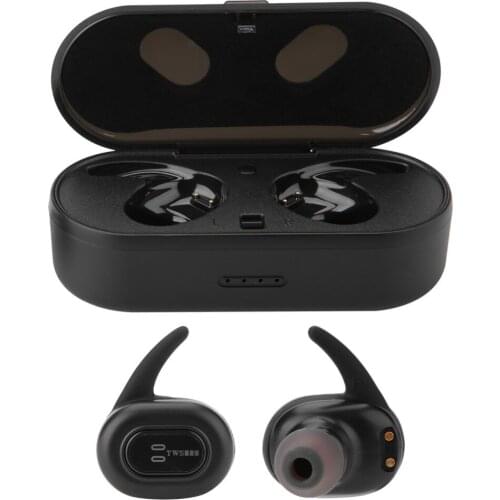 Stylish Wireless Bluetooth V4.2 Earphone CVC 6.0 Noise Cancelling IPX7 Waterproof Stereo Sound Support Handsfree Headset