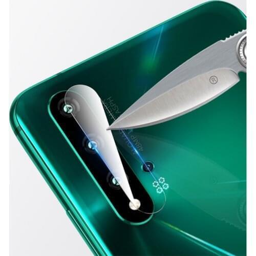 2 PCS Back Camera Lens Tempered Glass For Huawei Honor 20 Pro 20s 10X 9X Lite 9A 9C 9S Screen Protector Nova 5t Soft Glass Film